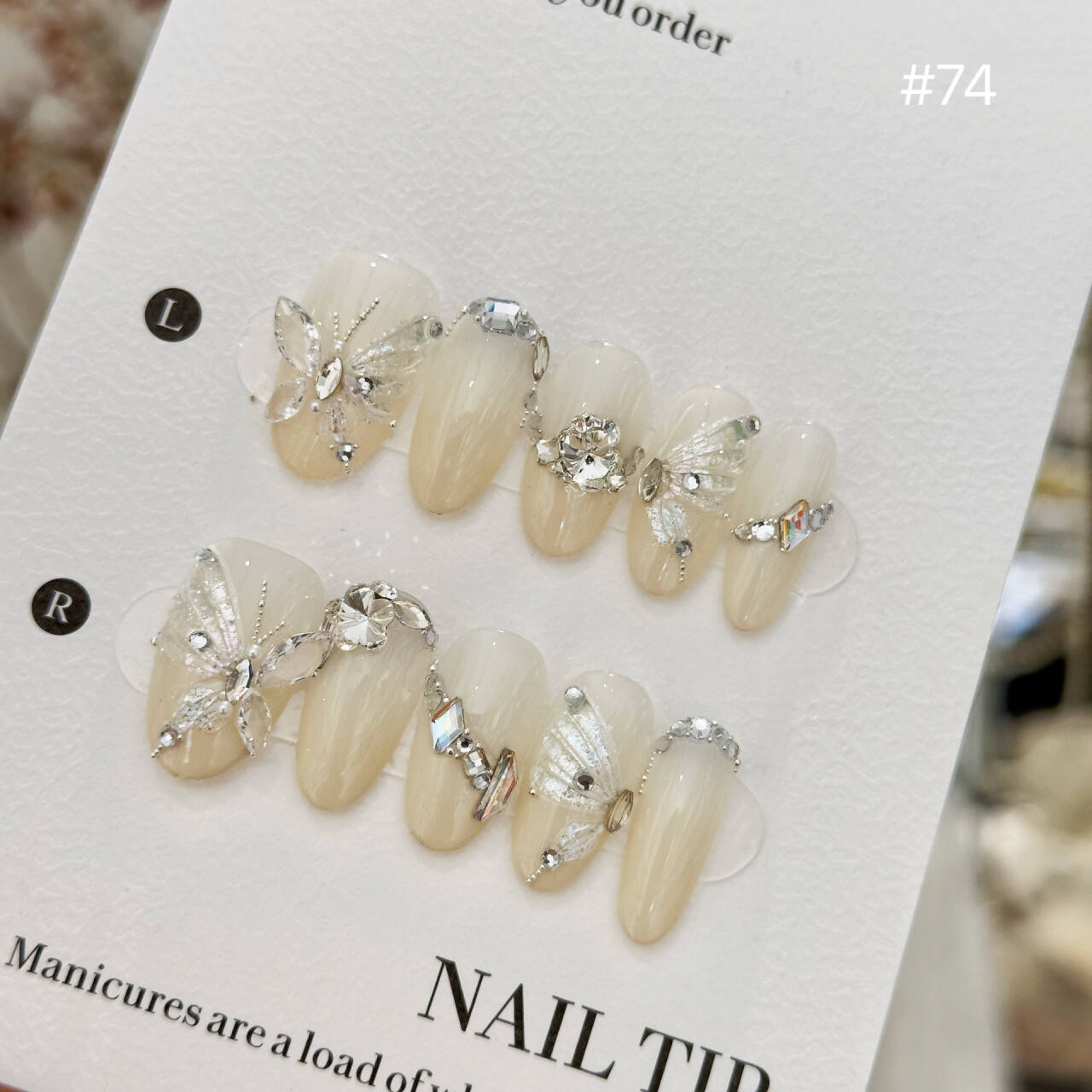 Handmade Wear Armor Fairy Light Luxury Three-dimensional