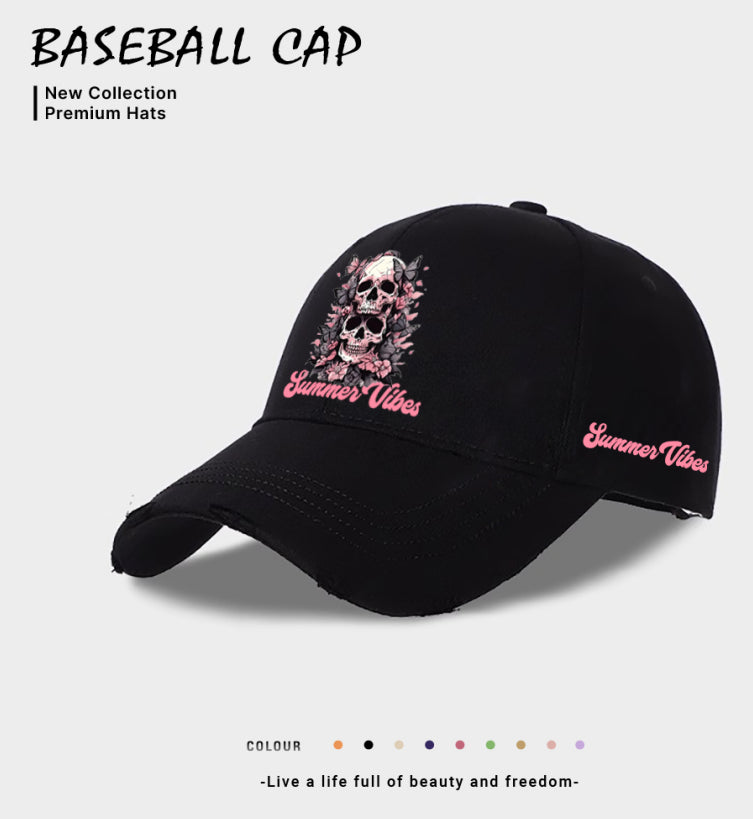 European And American Style Casual Baseball Cap For Women