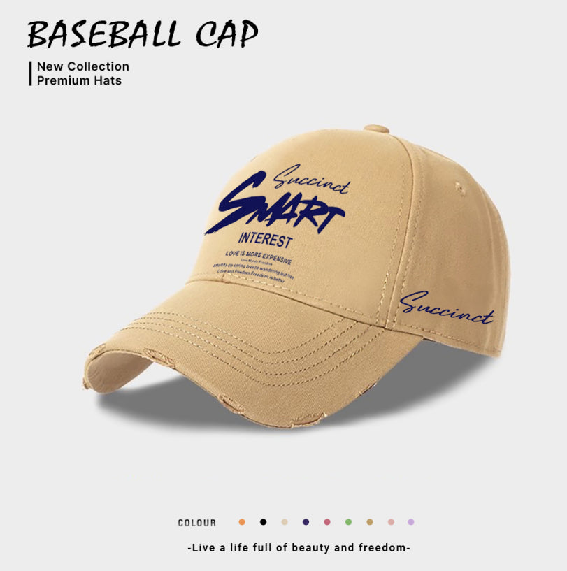 European And American Style Casual Baseball Cap For Women