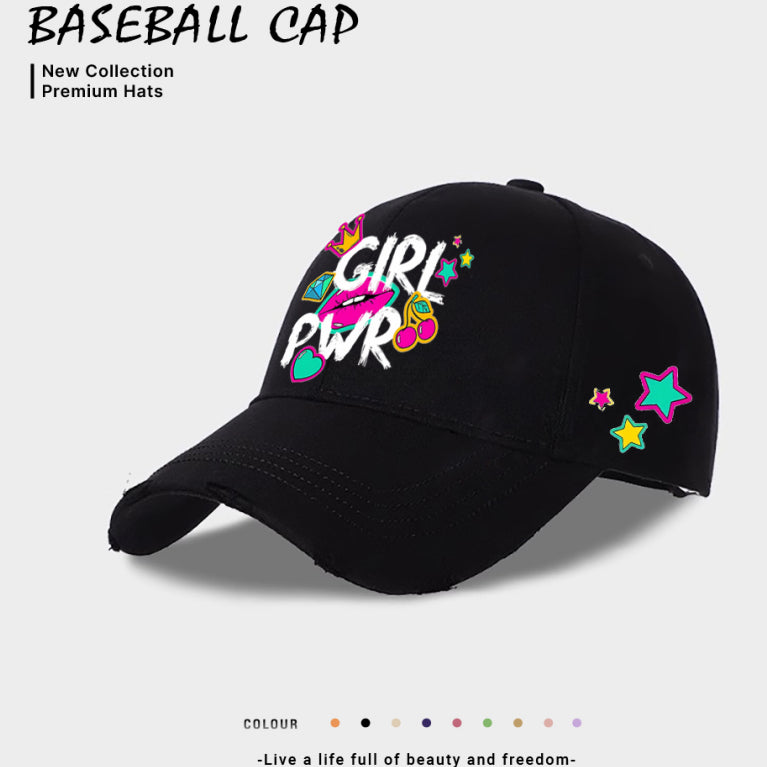 European And American Style Casual Baseball Cap For Women