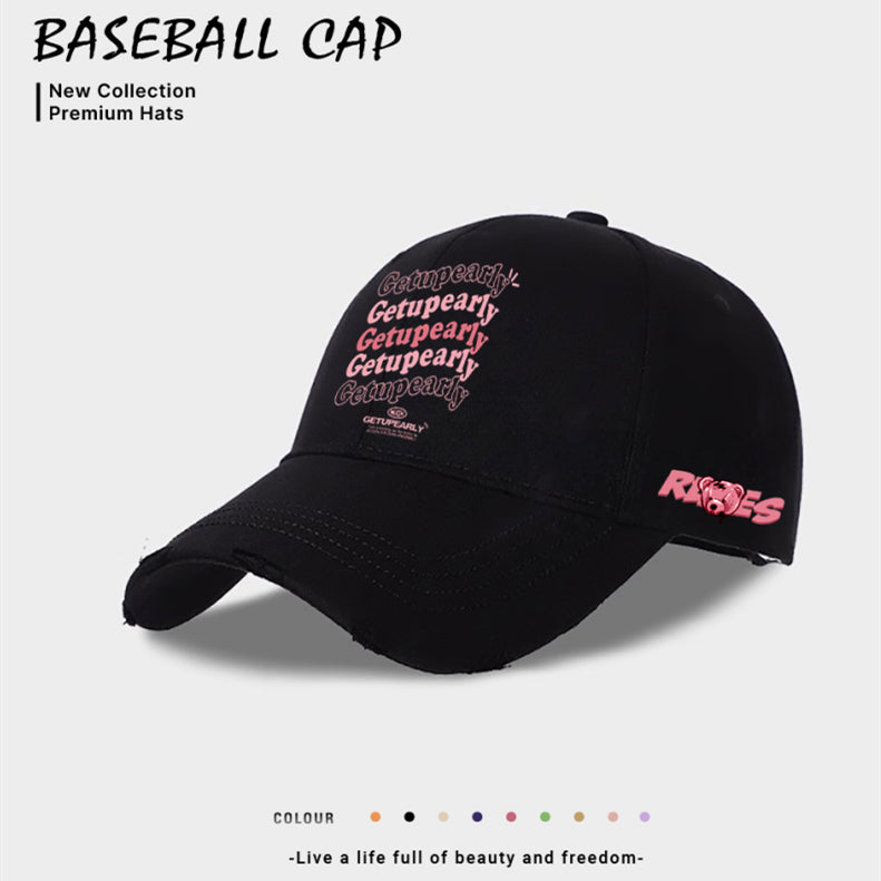 European And American Style Casual Baseball Cap For Women